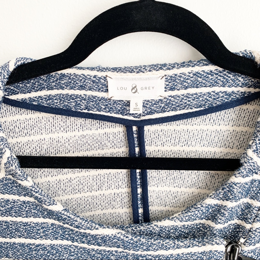 Lou & Grey Striped Cotton Blend Terry Moto… - Picture 3 of 5